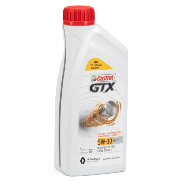 Ulei Motor Castrol GTX 5W-30 RN17 ACEA C3 Renault 1L 15CC2F